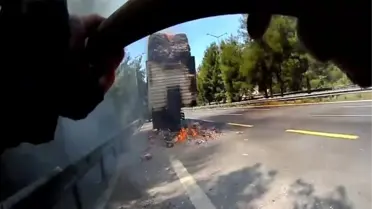 Mersin'de Tır Dorsesinde Yangın: Hızlı Müdahale Yangını Kontrol Altına Aldı