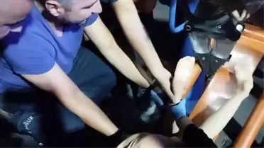 Hatay'da Çocuğun Ayağı Oyun Aletine Sıkıştı, İtfaiye Ekipleri Kurtardı