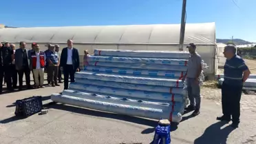 Kütahya'da Seraların Rehabilitasyonu Projesi Kapsamında Naylon Dağıtımı Yapıldı