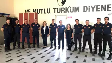 Söke Kent Konseyi'nden İtfaiyeye Ziyaret
