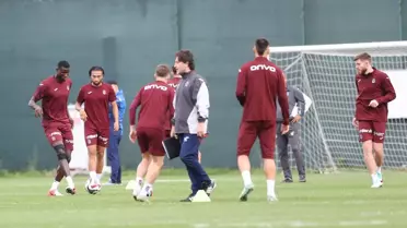 Trabzonspor Karagümrük Maçına Hazırlanıyor