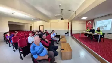 Çemişgezek'te Servis Şoförlerine Toplantı