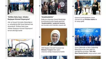 Emine Erdoğan, New York'ta 'Anadolu kültürü', 'Sıfır Atık Mavi', 'aile' ve 'sağlık' konularında yoğun temaslarda bulundu