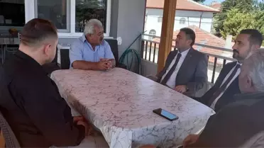 Emirdağ Müftüsü Eker'den Kıbrıs Gazisi Ali Yüksel'e ziyaret