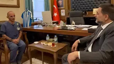 Fenomen Çoban Şahin Dürlü, Belediye Başkanını Ziyaret Etti