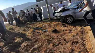 Gaziantep'te Kaza: 5 Yaralı