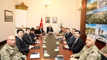 Kars'ta Güvenlik Toplantısı Yapıldı