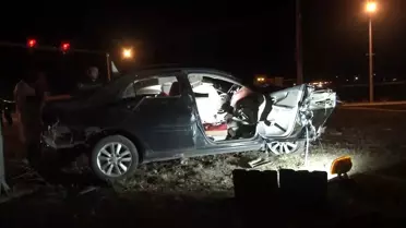 Kars'ta Trafik Kazası: 1 Ölü
