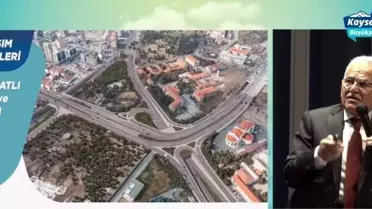 Kayseri'de Kartal Katlı Kavşağı Projesinde İlerleme