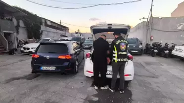 Abart Egzozlu Araç Sürücüsüne 30 Bin Lira Ceza