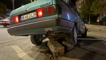 Aksaray'da Kaza: Sürücü Kaçtı