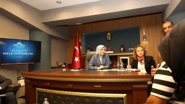 Dinar'da Halk Günü Toplantısı