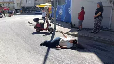 Manavgat'ta Motosiklet Kazası