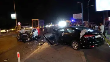 Karayolu savaş alanına döndü! Havaya fırlayıp asfalta düştü, bir otomobil daha çarptı