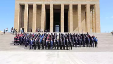 İtfaiye Teşkilatının 311. Yılı Anıtkabir'de Kutlandı
