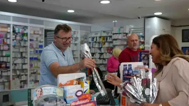 Düzce Belediyesi'nden Eczacılara Sürpriz Kutlama