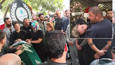 Güllü'nün cenazesinde büyük dram: Kızı yabut başında bayıldı