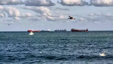 Poyraz Tekirdağ'da Denizi Kapatıyor
