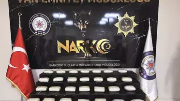 Van'da Uyuşturucu Operasyonu: 28 Kg Metamfetamin Ele Geçirildi