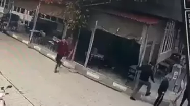 İpsala'da Cinayet Anı Kamerada