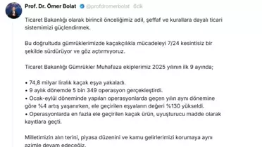Gümrüklerde Kaçakçılıkla Mücadele