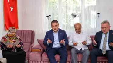 Bilecik Valisi Faik Oktay Sözer Bozüyük'te temaslarda bulundu