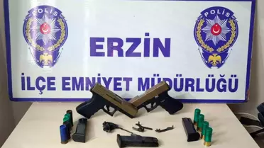 Erzin'de Silah Kaçakçılığı Operasyonu: 2 Tutuklama