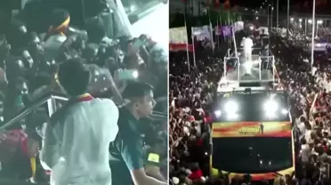 Hindistan'daki mitingde hayatını kaybedenlerin sayısı 38'e yükseldi