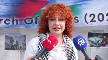 Yunus Yürüyüşü Gazze'ye Destek İçin Başladı