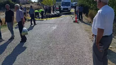 Gölmarmara'da Kaza: 1 Ölü, 1 Yaralı