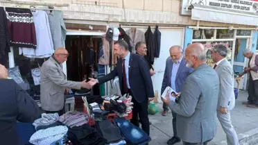 Saadet Partisi Yahyalı'da Esnaf ve Vatandaşlarla Buluştu