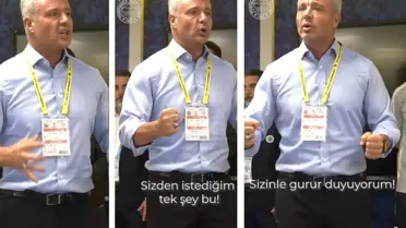 Sadettin Saran'dan soyunma odasında büyük ses getiren konuşma