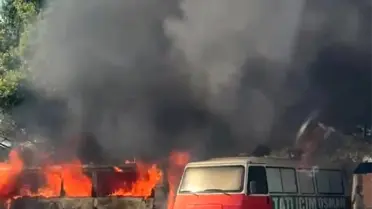 Kozan'da Seyyar Tatlıcıda Yangın Paniği