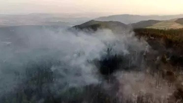 Yangını İhbar Eden Çocuk Kahraman Oldu