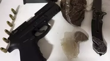 Kocaeli'de Uyuşturucu ve Silahla Yakalanma