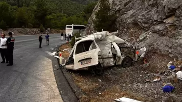 Antalya'da Kaza: 1 Ölü, 1 Yaralı