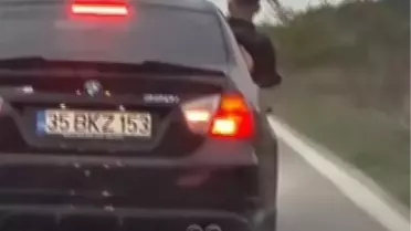 Düğün Konvoyunda Havaya Ateş Açıldı