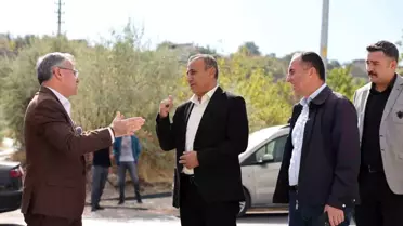 Hacılar Kayseri Caddesi'nde Yenileme Çalışmaları Devam Ediyor