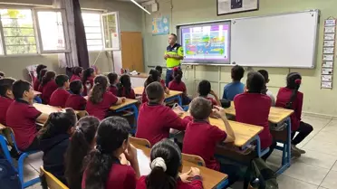 Öğrencilere Trafik Eğitimi