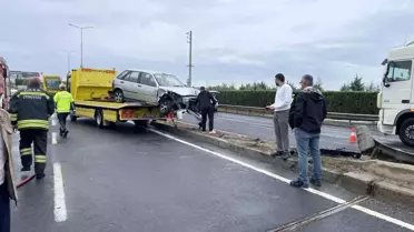 Çerkezköy'de Trafik Kazası