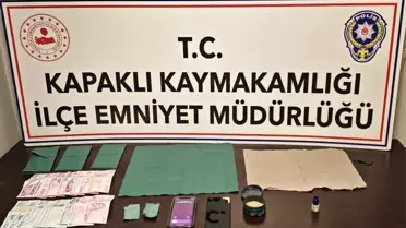 Kapaklı'da Uyuşturucu Satıcısına Tutuklama