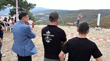Kütahya'da Trap-Tek Kurşun Atış Yarışmaları Düzenlendi