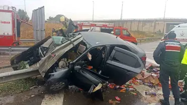 İnegöl'de Kaza: 2 Yaralı