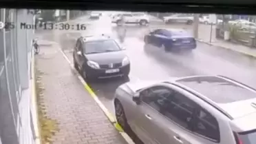 Balıkesir'de Polis Takibinde Kaza