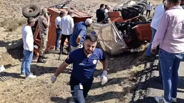 Şırnak'ta Traktör Devrildi: 1 Ölü, 4 Yaralı