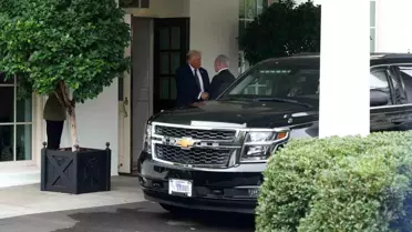 Trump ve Netanyahu Beyaz Saray'da Görüştü