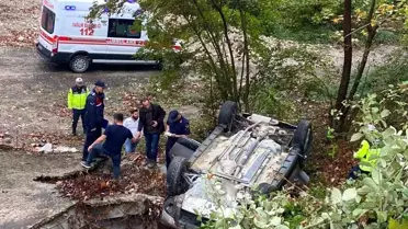 Sinop'ta Trafik Kazası: Bir Yaralı
