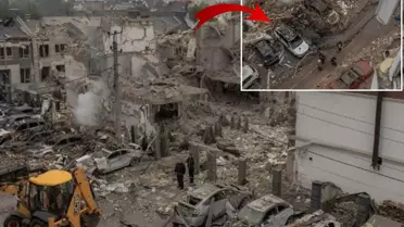 Ülkenin başkenti 12 saatlik saldırıda harabeye döndü! Görüntüler korkunç