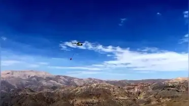 Adıyaman'da Yangın Tekrar Başladı