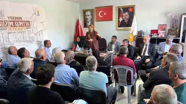 Milletvekili Ölmeztoprak Yazıhan'da